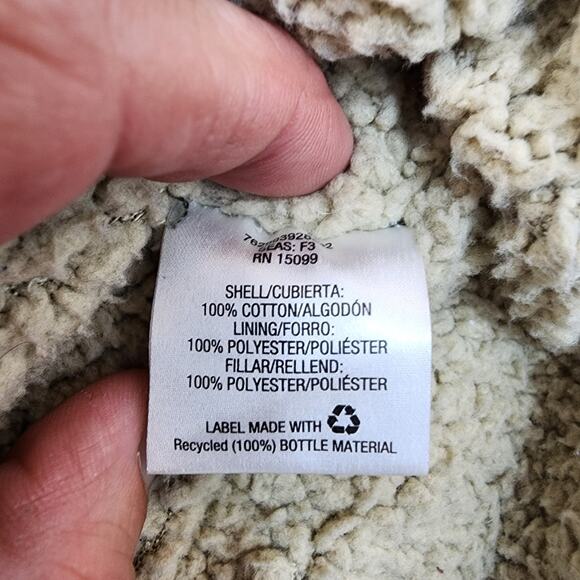 Outdoor Life Mens Jacket Small Camo Sherpa Lined Outdoor Chores Hunting Shacket - Picture 10 of 12